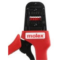 Molex PremiumGrade Ratcheting Hand Crimp Tool for KK Series Contacts, RoHS, IPC/WHMA A-620 Class 2, Sweden Origin 63811-8200