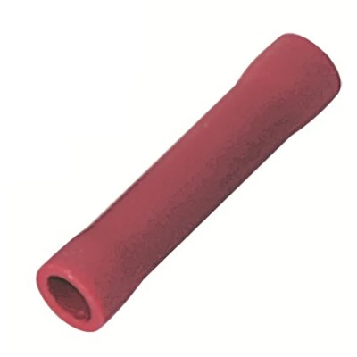 RS PRO Insulated Red Butt Splice Connector 16 AWG, Vinyl Insulation, Copper Contact 178-7224