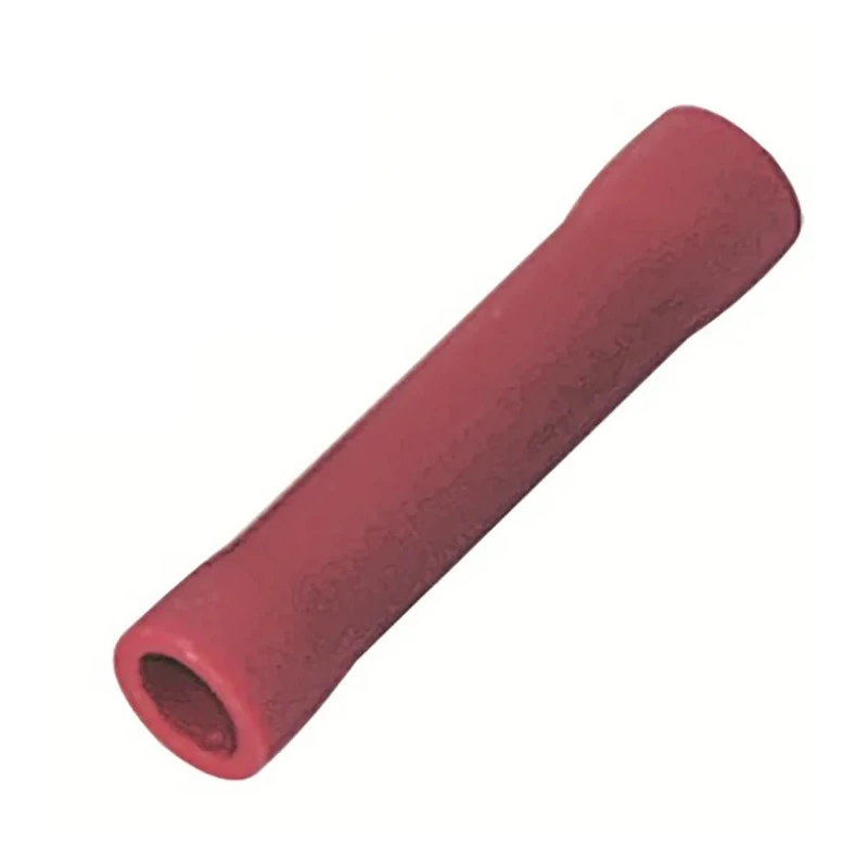 RS PRO Insulated Red Butt Splice Connector 16 AWG, Vinyl Insulation, Copper Contact 178-7224