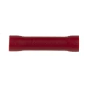 RS PRO Insulated Red Butt Splice Connector 16 AWG, Vinyl Insulation, Copper Contact 178-7224