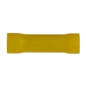 RS PRO Yellow Insulated Butt Splice Connector 10 AWG, Vinyl Insulation, Brass Contact 178-7230