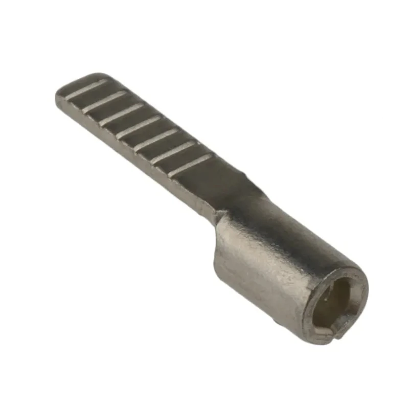 RS PRO Uninsulated Crimp Blade Terminal 10 mm Blade Length, 22 AWG to 16 AWG, Copper Contact, Grey 178-7238