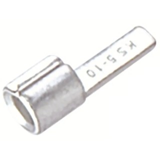 RS PRO Uninsulated Crimp Blade Terminal 10 mm Blade Length, 12 AWG to 10 AWG 178-7240