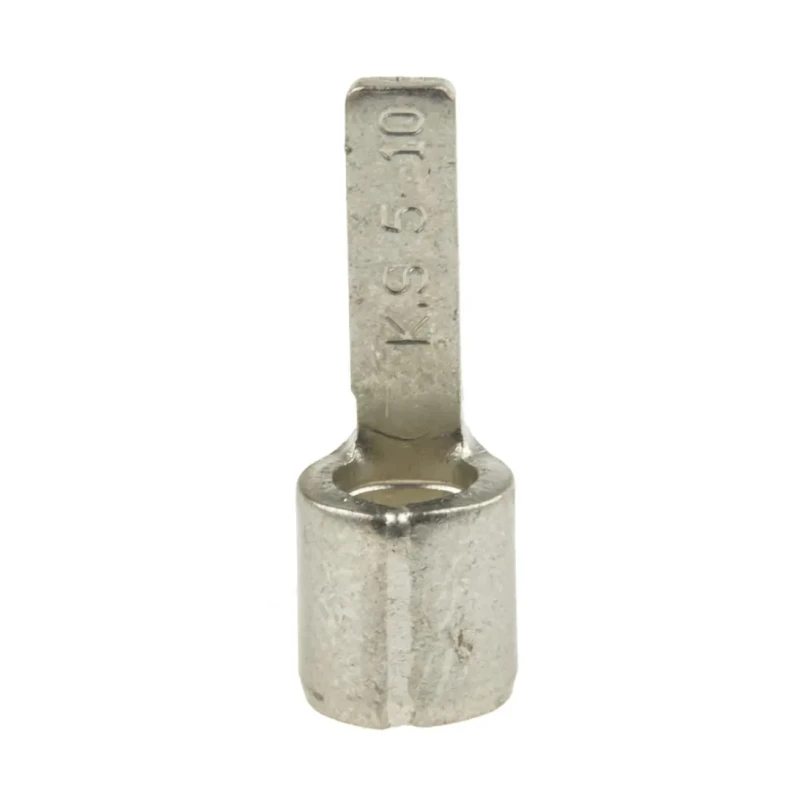 RS PRO Uninsulated Crimp Blade Terminal 10 mm Blade Length, 12 AWG to 10 AWG 178-7240