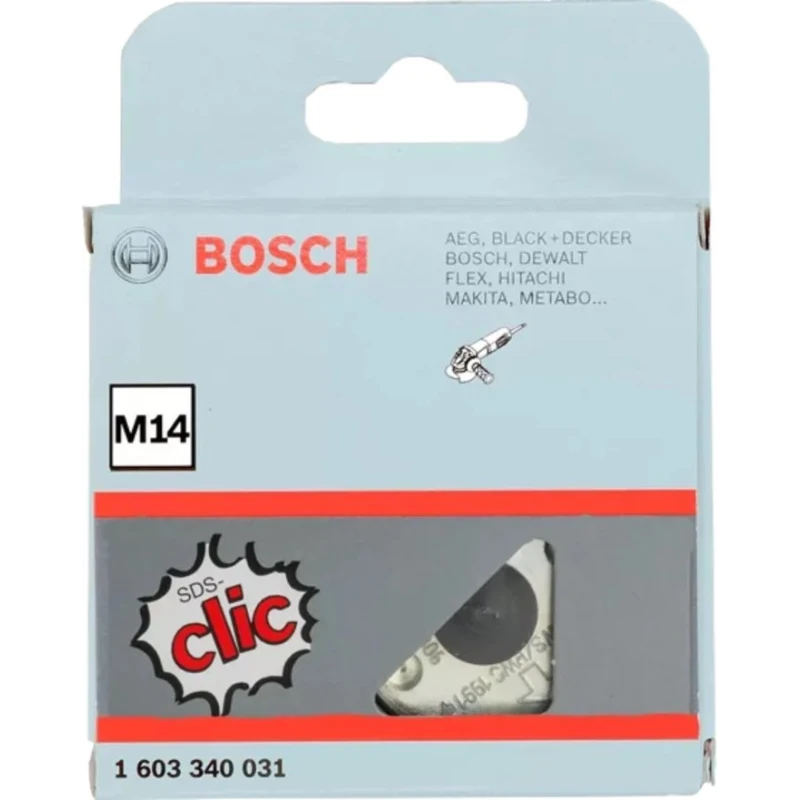 Bosch Quick Locking Nut for All Bosch Two-Hand Angle Grinders with M14 Thread 115-230 mm Diameter 1603340031