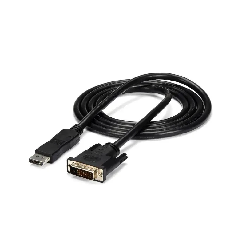 RS PRO 1 Port DisplayPort to DVI Adapter Cable 1.8 m Length 1920x1200 Pixel Maximum Resolution DP2DVIMM6