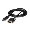RS PRO 1 Port DisplayPort to DVI Adapter Cable 1.8 m Length 1920x1200 Pixel Maximum Resolution DP2DVIMM6