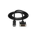 RS PRO 1 Port DisplayPort to DVI Adapter Cable 1.8 m Length 1920x1200 Pixel Maximum Resolution DP2DVIMM6