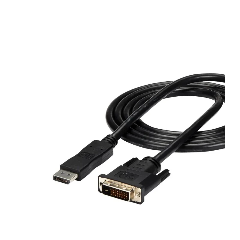 RS PRO 1 Port DisplayPort to DVI Adapter Cable 1.8 m Length 1920x1200 Pixel Maximum Resolution DP2DVIMM6