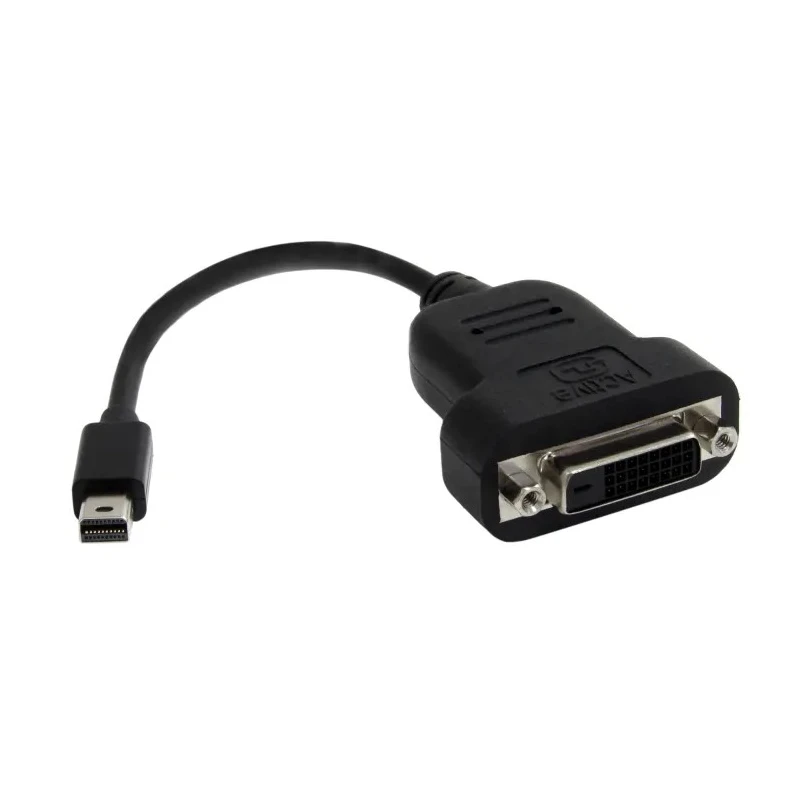 RS PRO Mini DisplayPort to DVI Adapter 1 Port 120 mm Cable Length 1920 x 1200 Resolution MDP2DVIS