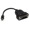 RS PRO Mini DisplayPort to DVI Adapter 1 Port 120 mm Cable Length 1920 x 1200 Resolution MDP2DVIS
