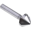 Dormer HSS Drill Bit 25 mm Head Diameter 3 Flutes 90° Countersink Angle 10 mm Shank G13625.0