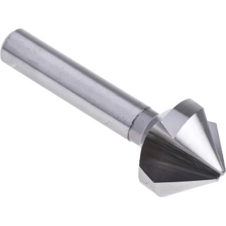 Dormer HSS Drill Bit 25 mm Head Diameter 3 Flutes 90° Countersink Angle 10 mm Shank G13625.0