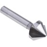 Dormer HSS Drill Bit 25 mm Head Diameter 3 Flutes 90° Countersink Angle 10 mm Shank G13625.0