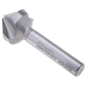 Dormer HSS Drill Bit 25 mm Head Diameter 3 Flutes 90° Countersink Angle 10 mm Shank G13625.0