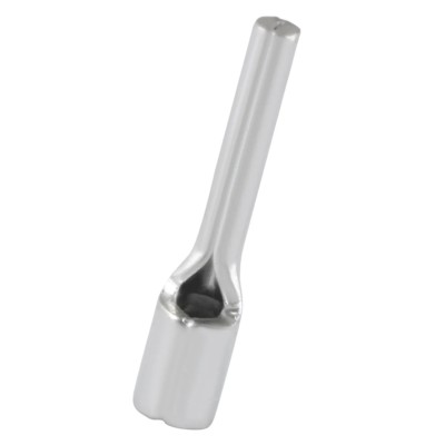 RS PRO Uninsulated Crimp Pin Connector 22 AWG to 16 AWG, 1.9 mm Pin Diameter, 10 mm Pin Length, Grey 178-8415