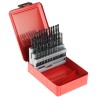 RS PRO 51-Piece HSS Twist Drill Bit Set for Metal, Sizes 1 mm to 6 mm, 0.1 mm Increments 668-0992