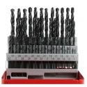 RS PRO 51-Piece HSS Twist Drill Bit Set for Metal, Sizes 1 mm to 6 mm, 0.1 mm Increments 668-0992
