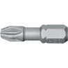 Facom Screwdriver Bit PZ2 Tip 25 mm Overall 3-Piece ED102T.J3