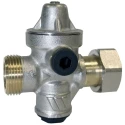 Watts Pressure Reducing Valve Threaded 3/4 in Brass Body, Factory Preset 1.5-5 bar 2282210