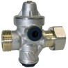 Watts Pressure Reducing Valve Threaded 3/4 in Brass Body, Factory Preset 1.5-5 bar 2282210
