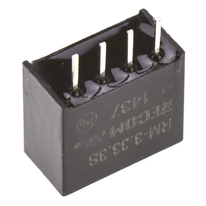 Recom DC/DC Converter 3.3V DC Output 76mA Through Hole SIP 4-Pin RM-3.33.3S