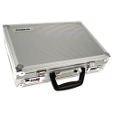 Viso Aluminium Metal Transit Case, Silver Finish, Lockable, 328 mm x 228 mm x 82 mm STC 901P