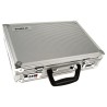 Viso Aluminium Metal Transit Case, Silver Finish, Lockable, 328 mm x 228 mm x 82 mm STC 901P