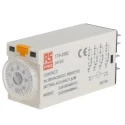 RS PRO Timer Relay 4-Contact 24 V DC AC 2 to 60 s ON Delay 4PDT Switch Configuration 179-2982