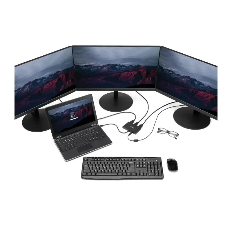 StarTech.com 3 Port 3 Output Mini DisplayPort to HDMI Adapter 3840 x 2160 Pixel MSTMDP123HD