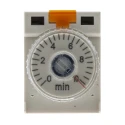 RS PRO Timer Relay 2-Contact 24 V DC 24V AC 0.5 to 10 min ON Delay DPDT Switch Configuration 179-2955