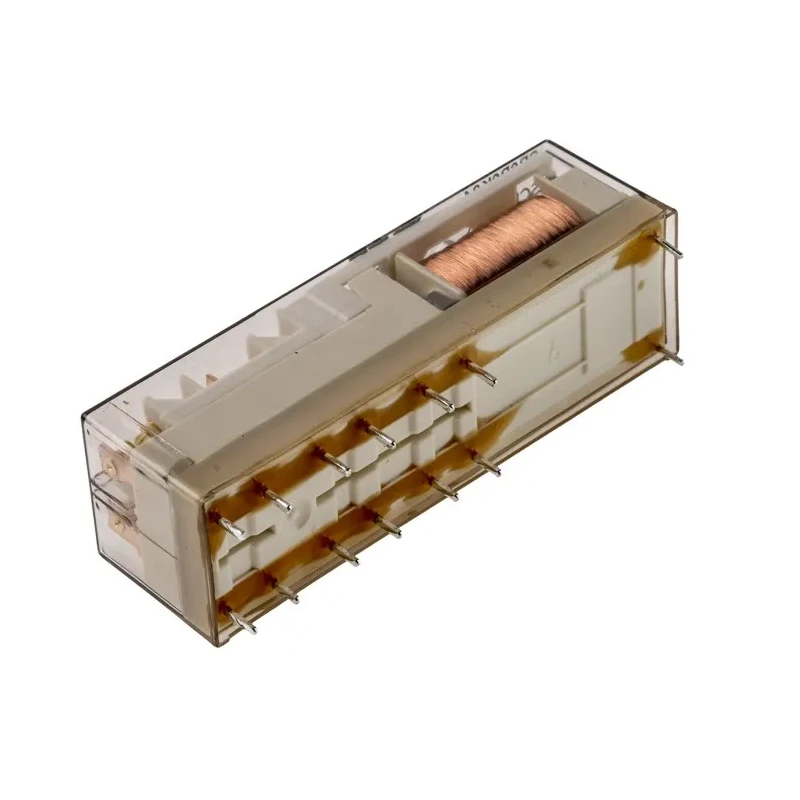 TE Connectivity PCB Force Guided Relay 24V DC Coil Voltage 6-Pole SR6B6K24