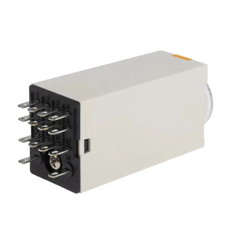 RS PRO Timer Relay 4-Contact, 24 V DC/AC, 0.1 to 1 s Time Range, 1-Function, 4PDT Switch Configuration 179-2977