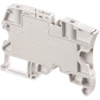 Entrelec SNK Series Test Disconnect Terminal Block Grey 4mm² 1-Level Screw Termination 1SNK506314R0000