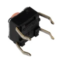 TE Connectivity Aratas IP00 Pink Tactile Switch Plunger 0.9 mm SPST 50mA 24 V dc Through Hole B3F-1025