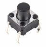 Omron Tactile Switch Plunger 3.6 mm SPST 50mA 24 V dc Through Hole B3F-1060