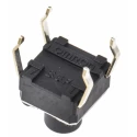 Omron Tactile Switch Plunger 3.6 mm SPST 50mA 24 V dc Through Hole B3F-1060