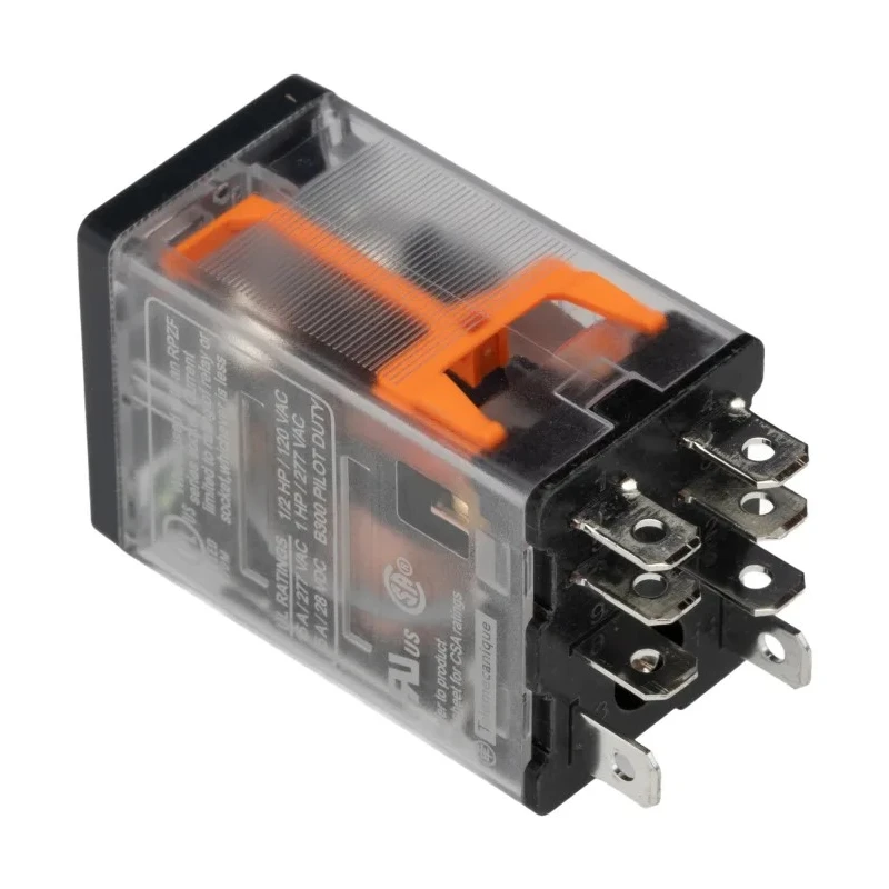Schneider Electric Panel Power Relay 24V dc Coil 15A Switching Current DPDT Harmony Relay RPM Series RPM23BD
