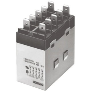 Omron Panel Power Relay 120V AC Coil 25A Switching Current 4PST-NO G7J-4A-T AC100/120
