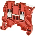 Entrelec ZS10 Series Red 1-Level Screw Feed Through DIN Rail Terminal Block 1000V AC 57A 1SNK508062R0000