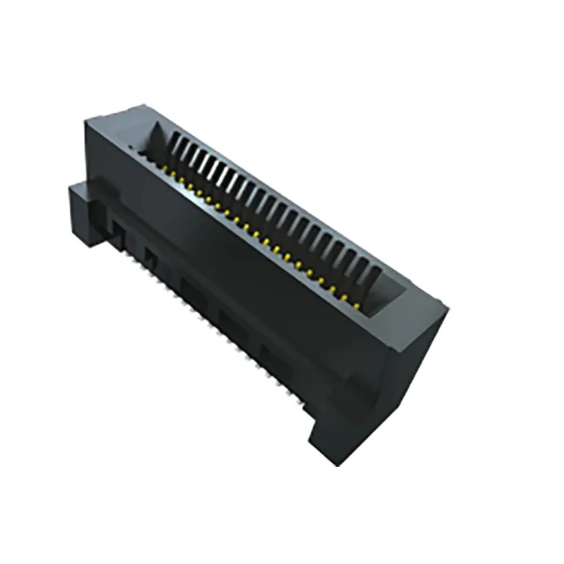 Samtec Series Vertical Edge Connector Female, Surface Mount, 60 Contacts, 0.8 mm Pitch, 2 Row, Solder Termination HSEC8-DV