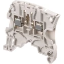 Entrelec SNK Series Disconnect Terminal Block Grey 4mm² 1-Level Screw 400V ac 20A 1SNK505313R0000