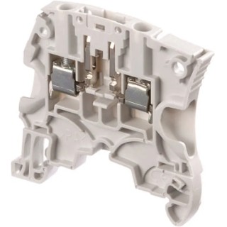 Entrelec SNK Series Disconnect Terminal Block Grey 4mm² 1-Level Screw 400V ac 20A 1SNK505313R0000
