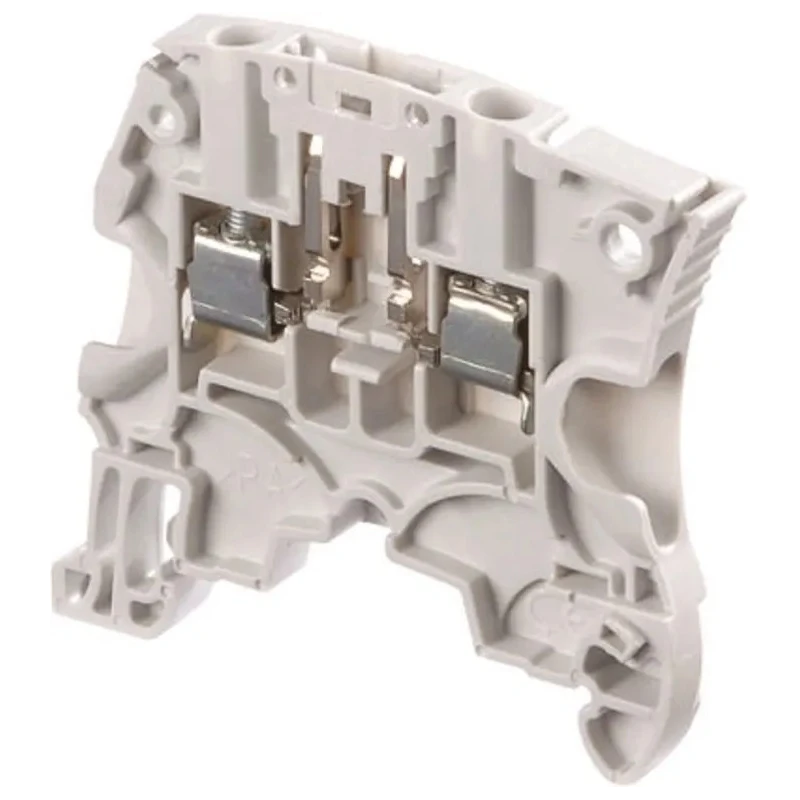 Entrelec SNK Series Disconnect Terminal Block Grey 4mm² 1-Level Screw 400V ac 20A 1SNK505313R0000
