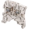 Entrelec SNK Series Disconnect Terminal Block Grey 4mm² 1-Level Screw 400V ac 20A 1SNK505313R0000