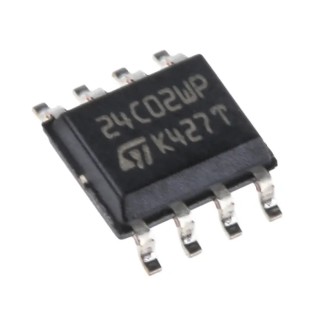 STMicroelectronics 2 kB Serial EEPROM 900 ns 8-Pin SOIC Serial-I2C M24C02-WMN6TP