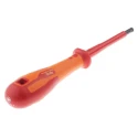 CK Insulated Screwdriver with PZ1 Tip, 75 mm Blade Length, Bi-Material Handle, Molybdenum Steel and Chrome Vanadium T49145-1