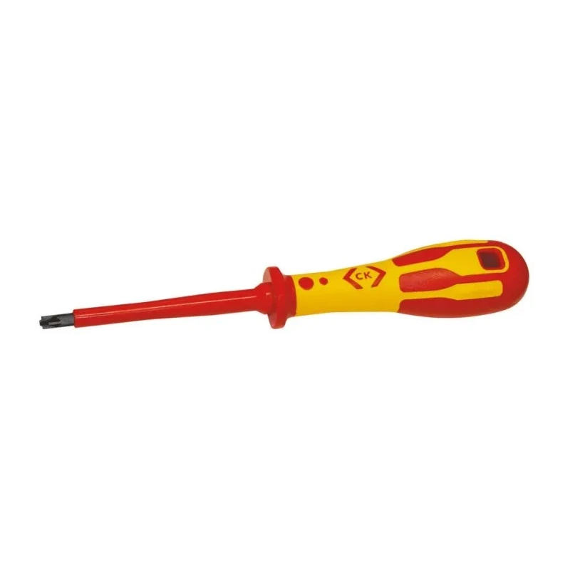 CK Insulated Screwdriver with PZ1 Tip, 75 mm Blade Length, Bi-Material Handle, Molybdenum Steel and Chrome Vanadium T49145-1
