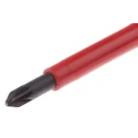 CK Insulated Screwdriver with PZ1 Tip, 75 mm Blade Length, Bi-Material Handle, Molybdenum Steel and Chrome Vanadium T49145-1