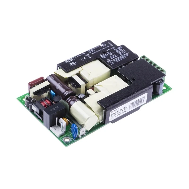EOS LFVLT130-1104 Switching Power Supply 48V 130W 90-264V AC Chassis Mount LFVLT Series